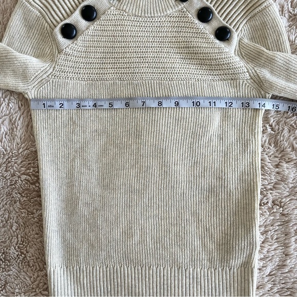 Isabel Marant Etoile Koyle Sweater - Heathered Ivory - Size 34 - Picture 12 of 12